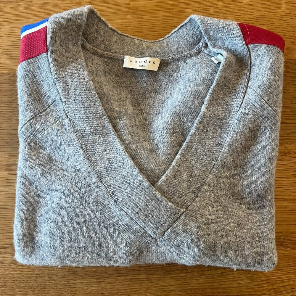 Sandro Wool Sweater - Picture 2 of 4